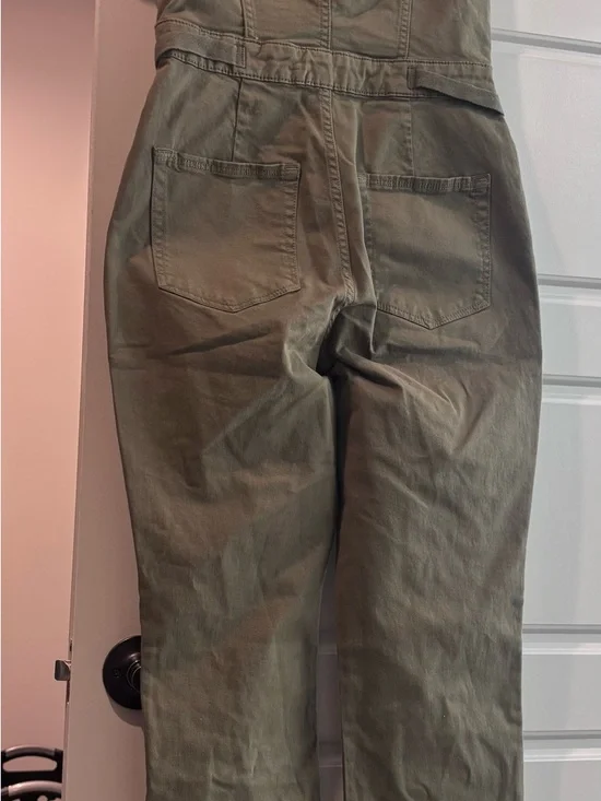 Good American Olive Green Utility Jumpsuit - Picture 2 of 6